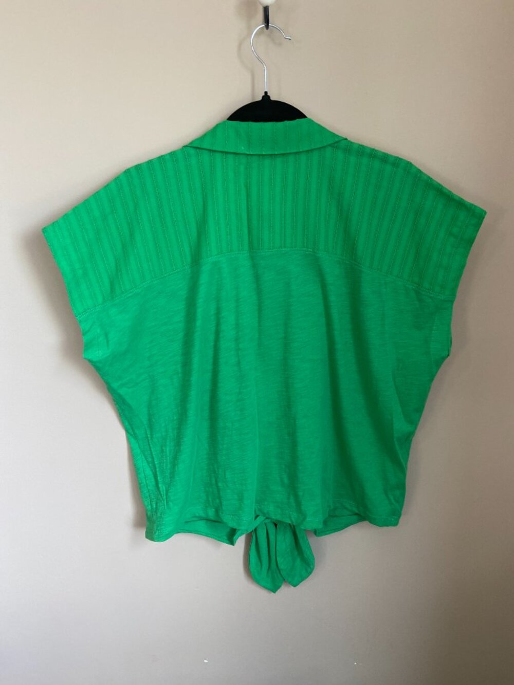 LOFT Tie Front Spring Top - Picture 2 of 4
